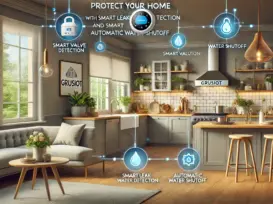 Protect Your Home with Smart Leak Detection and Automatic Water Shutoff