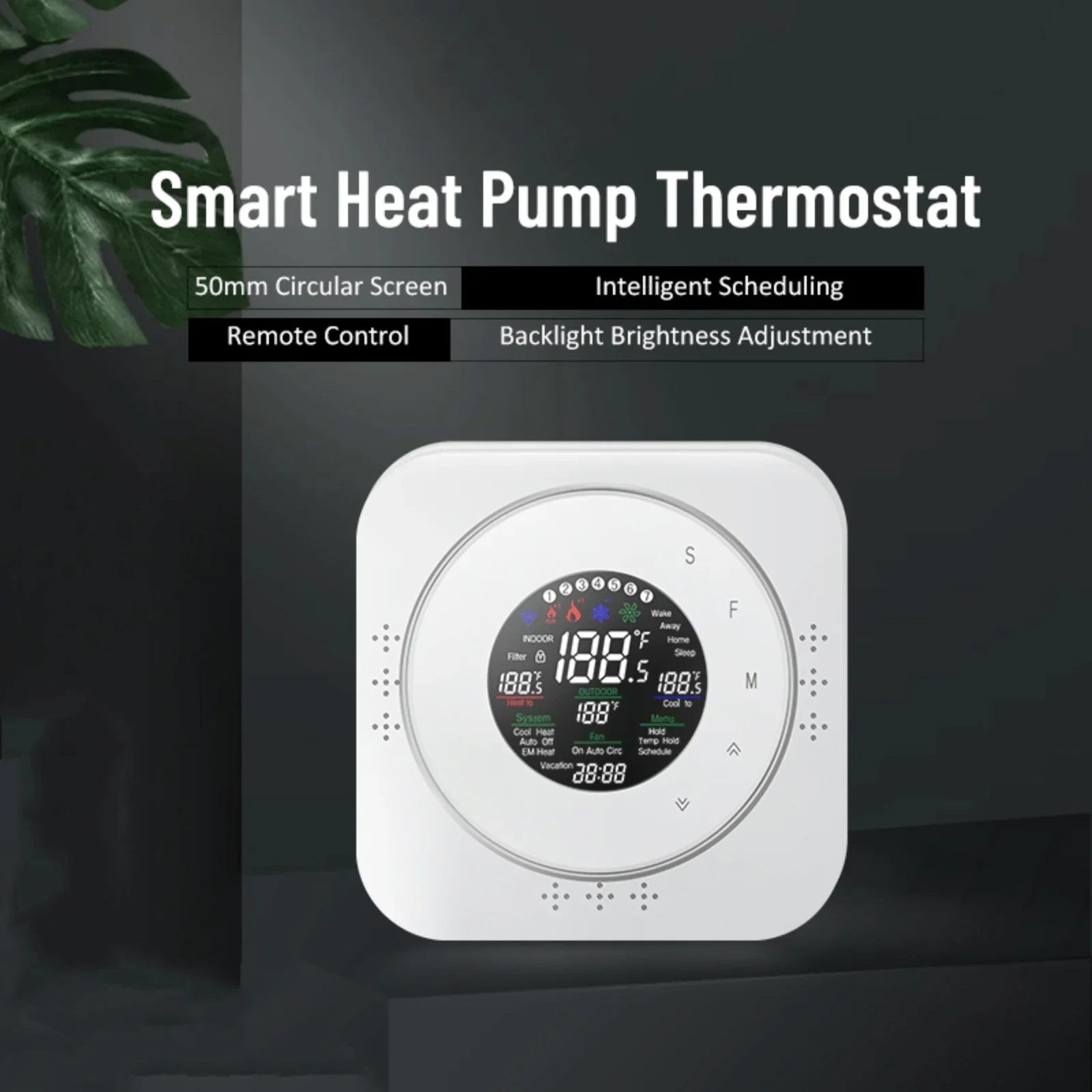 Smart Thermostat heat pump