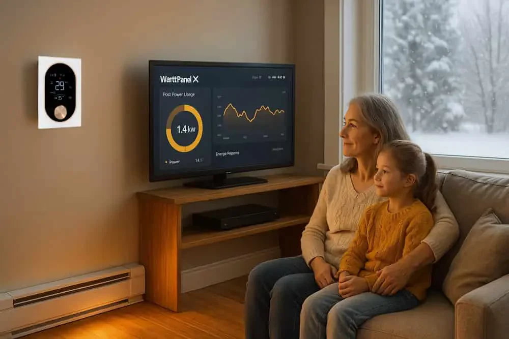 Save Energy in 2025 Winter - How EcoNet-BH and WattPanel-2X Work Together for Smarter Heating