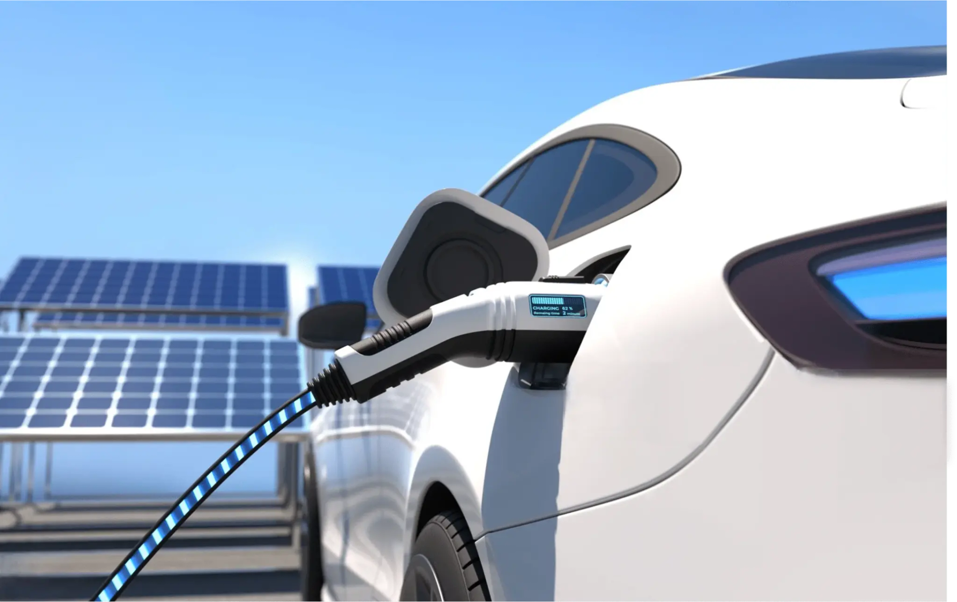 Home EV Charging – Powered by Solar Panels