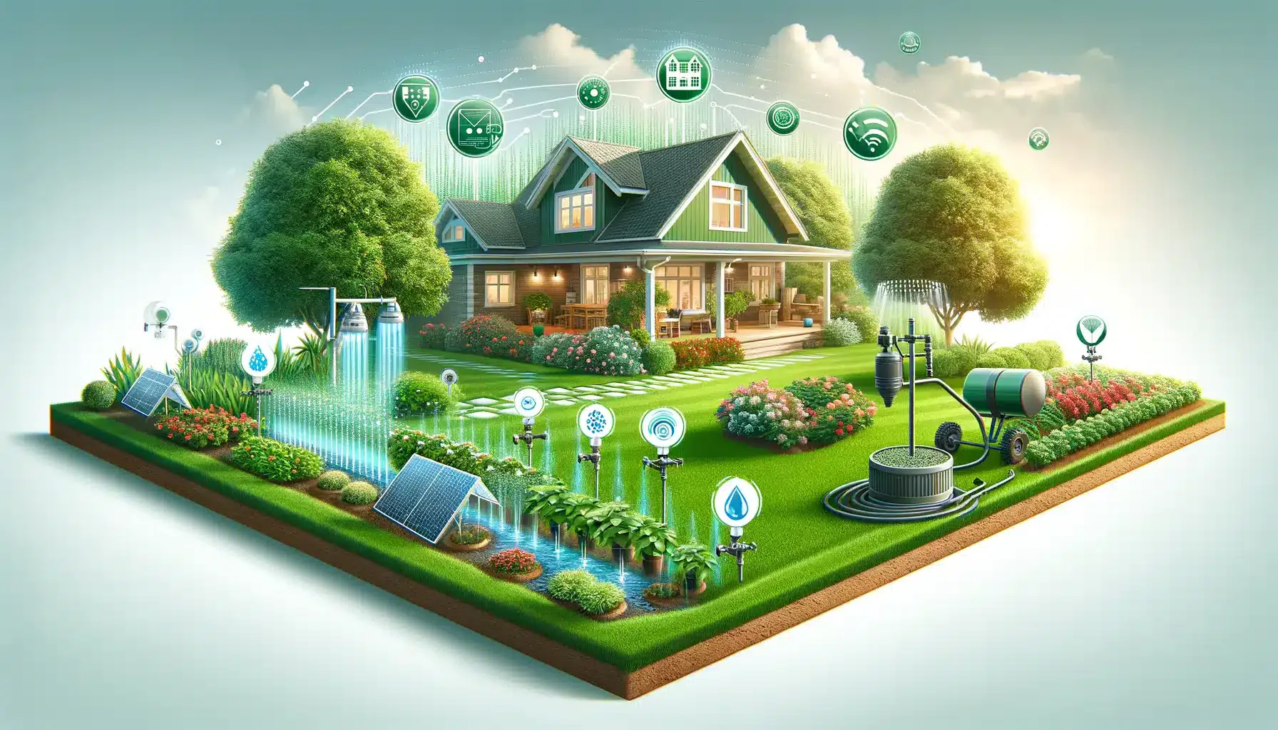Home Smart Gardening- Smart Irrigation for Sustainable Living