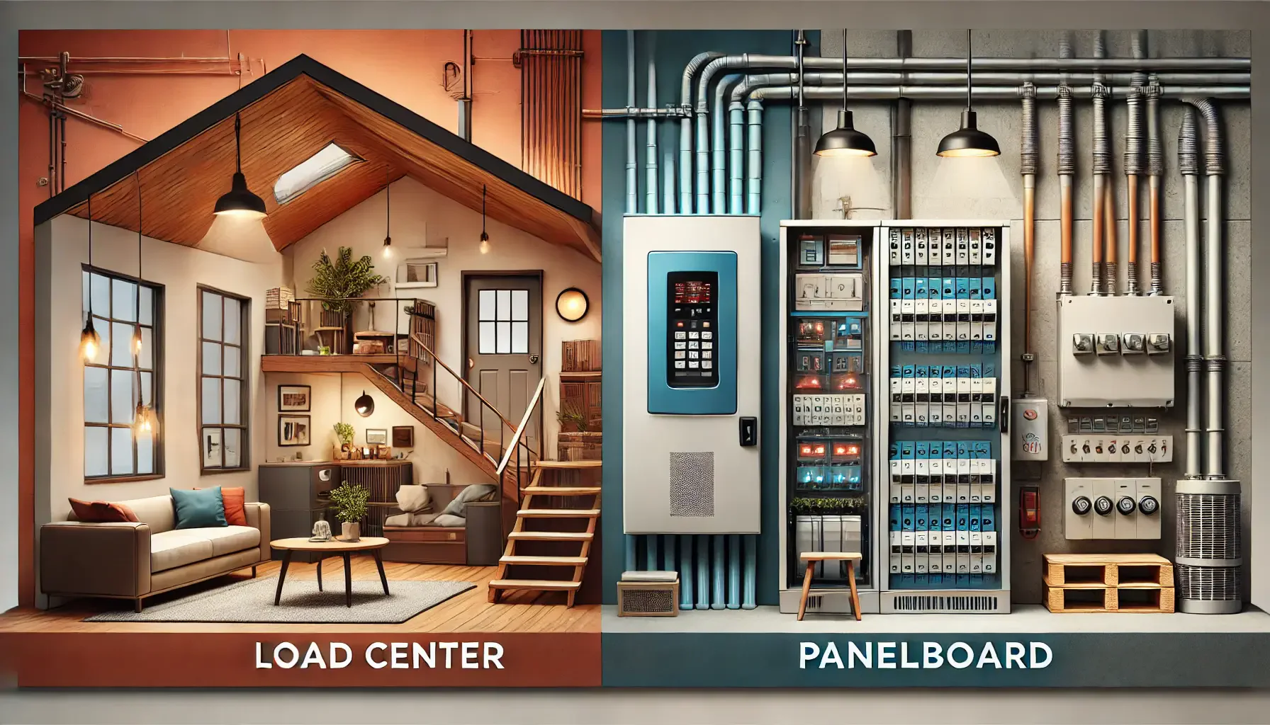 Load Center vs Panelboard