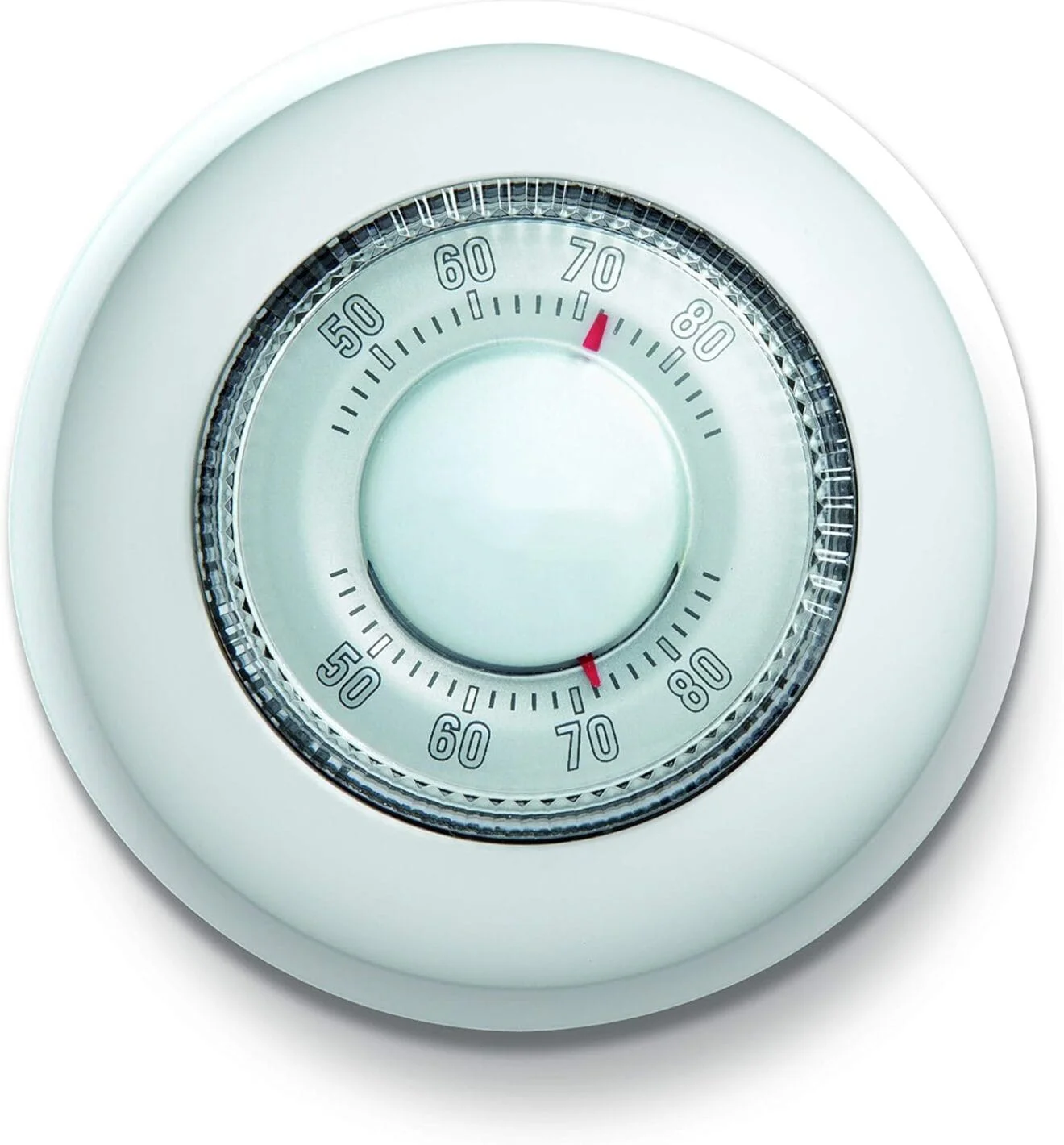 round-shaped thermostat