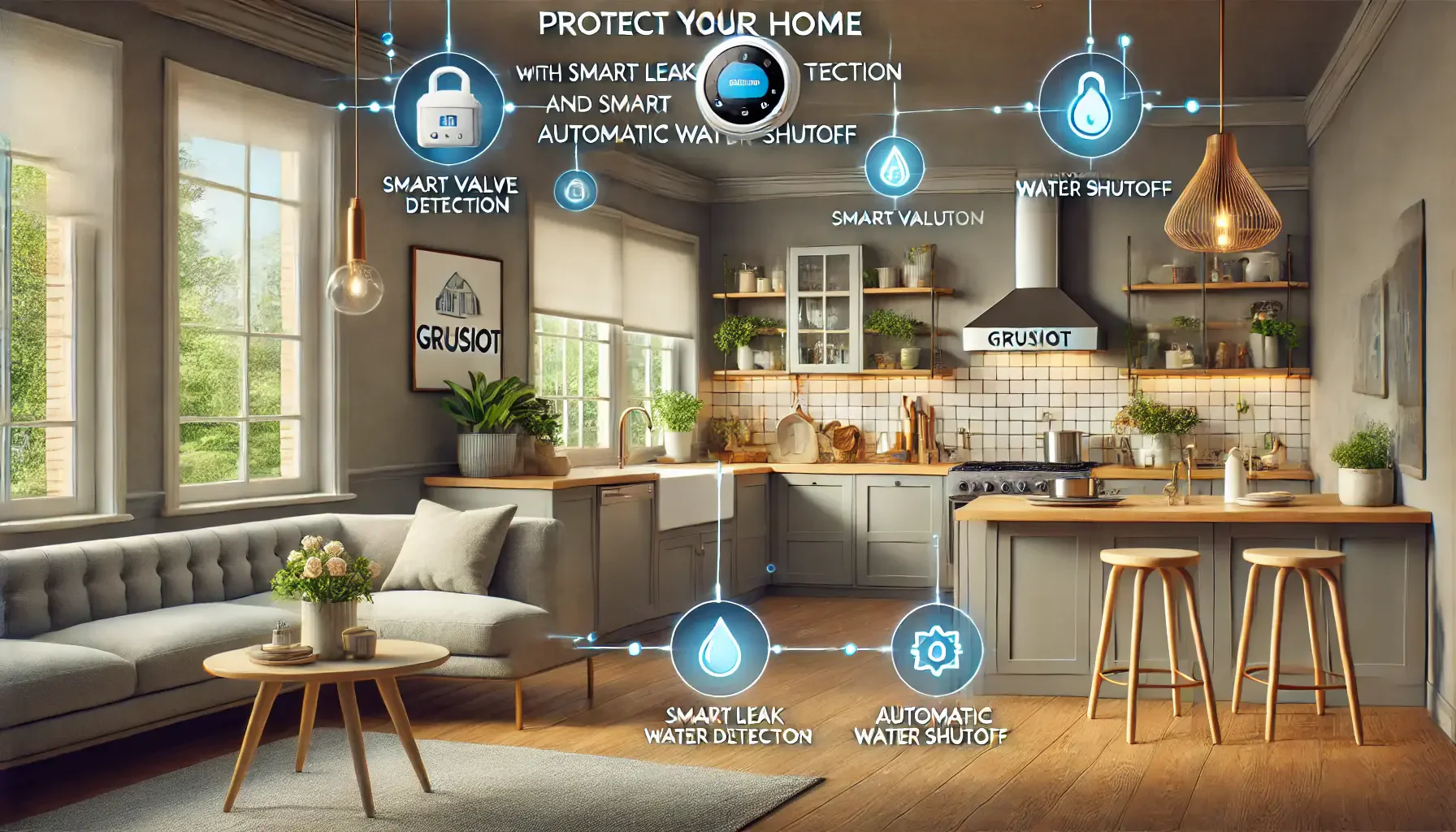Protect Your Home with Smart Leak Detection and Automatic Water Shutoff