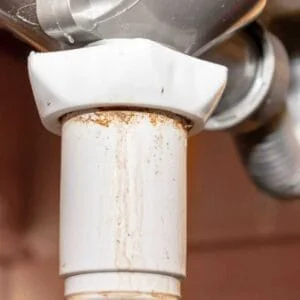 dishwasher hose causing leak under sink