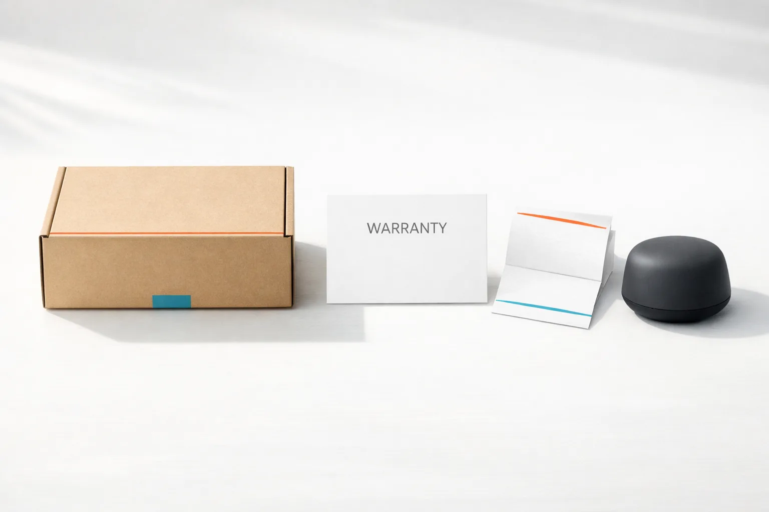 Shipping and return policy documents