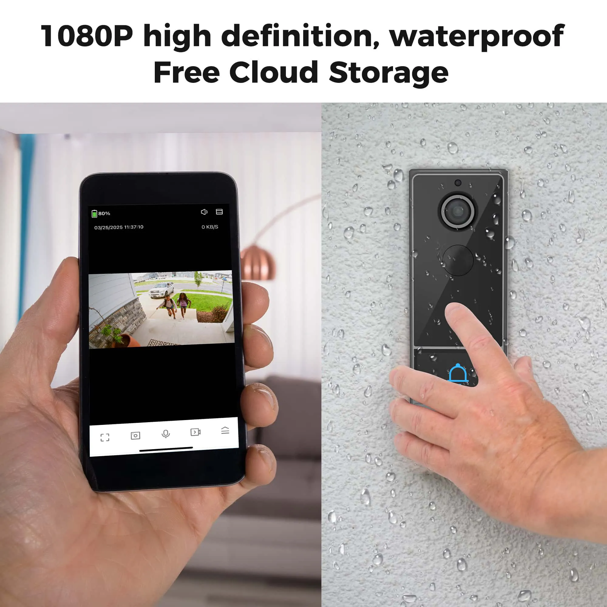 CamNet-DR video doorbell feature visual