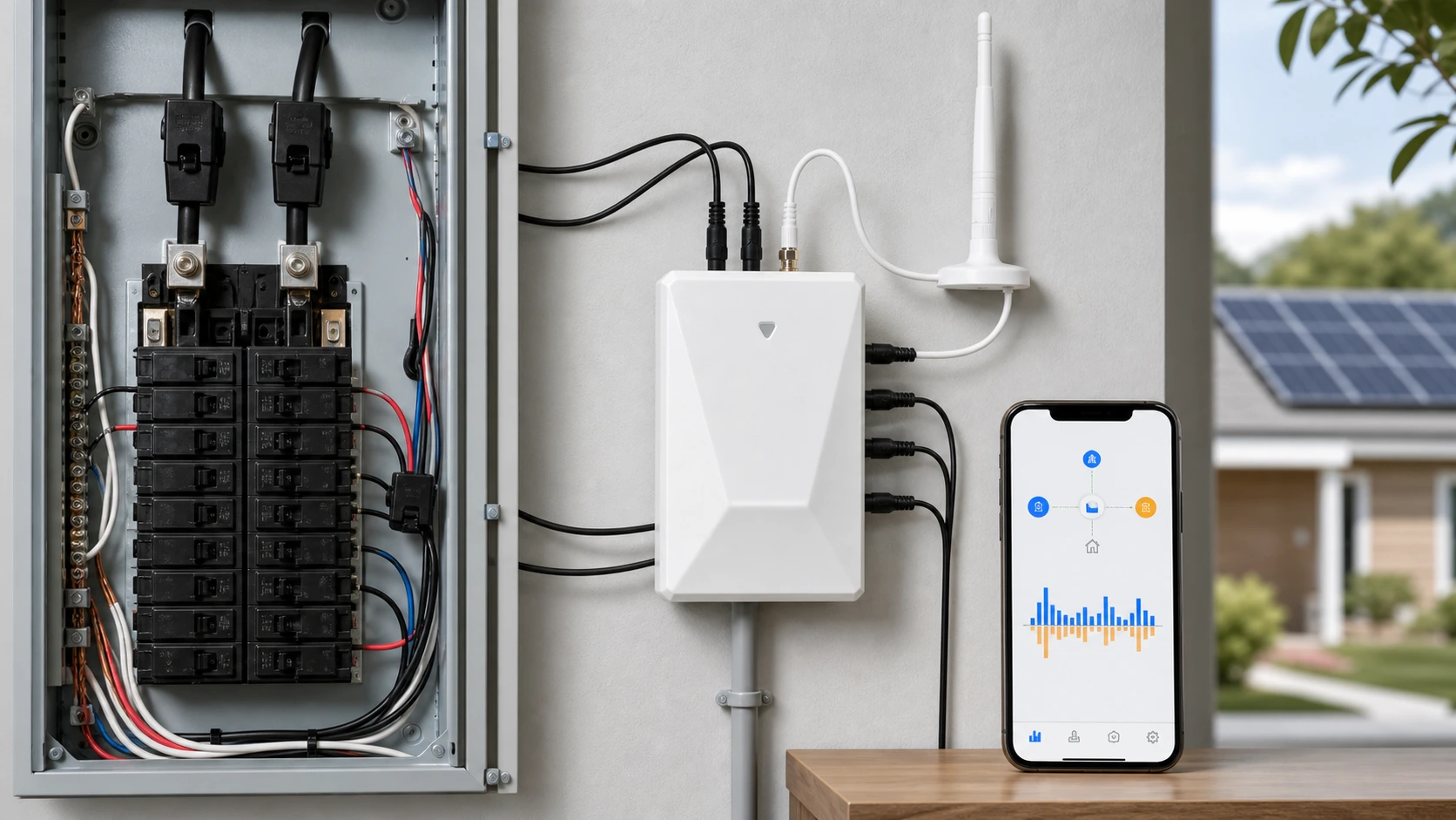 Energy monitoring product proof scene