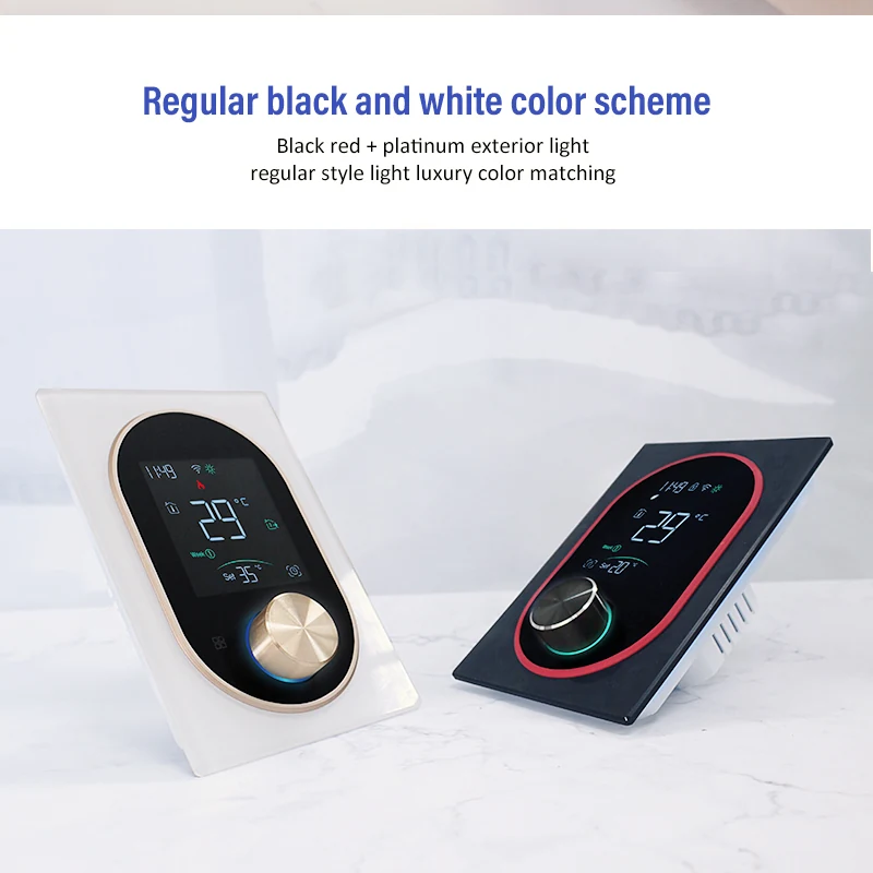 EcoNet-BH smart baseboard thermostat feature visual