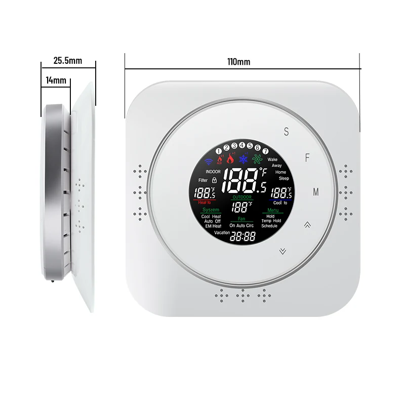 EcoNet-TU thermostat compatibility detail
