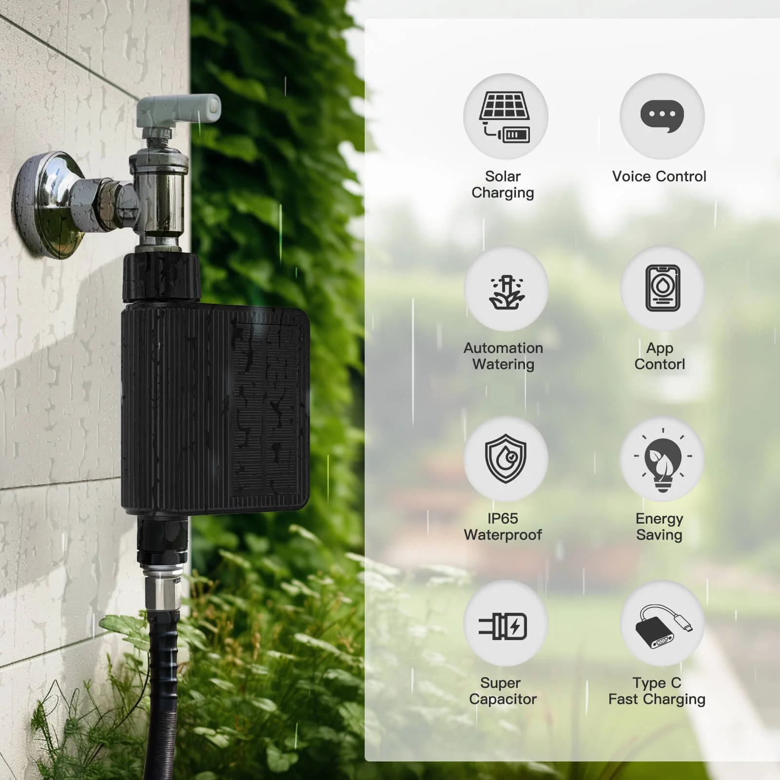 AquaNet-HT hose timer feature visual