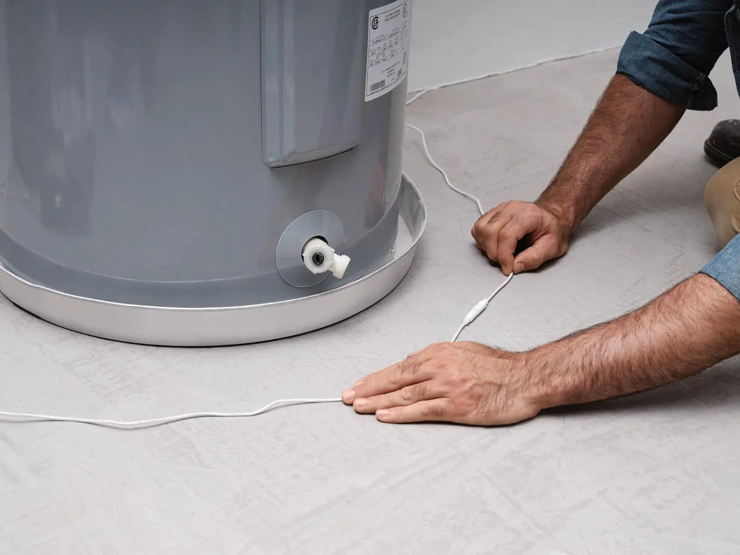 AquaNet-LD water leak detector fit check visual