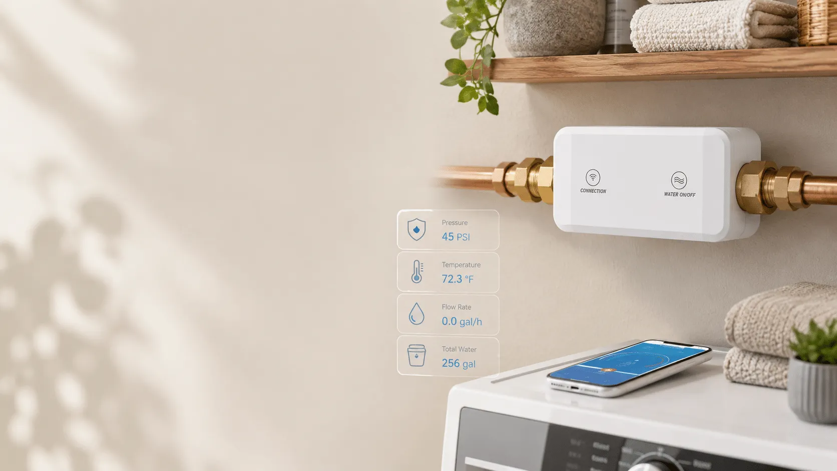 AquaNet-VM smart valve actuator product scene