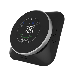 Room Thermostat black flank hd -