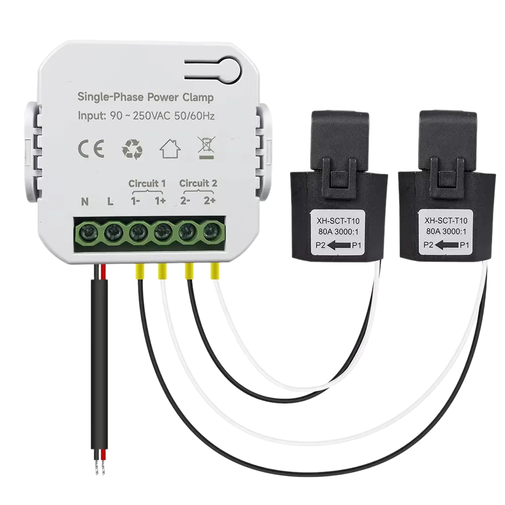 Home Power Consumption Monitor – Single Phase Electric Meter for Energy Tracking