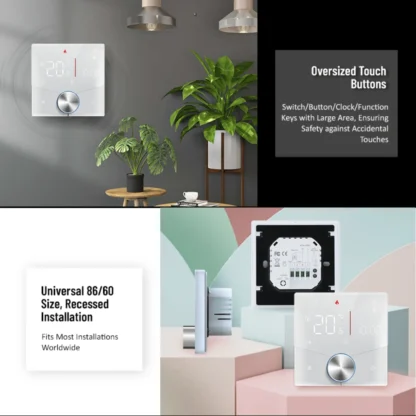Smart Thermostat Universal 86/60Size