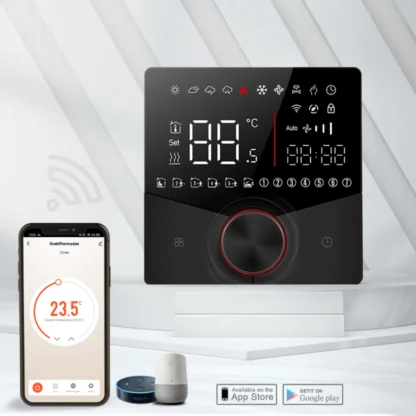 Smart Thermostat-black