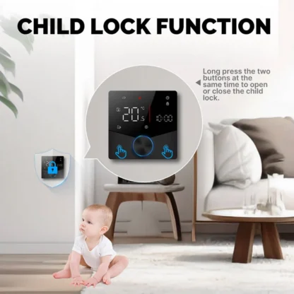 Smart Thermostat child lock
