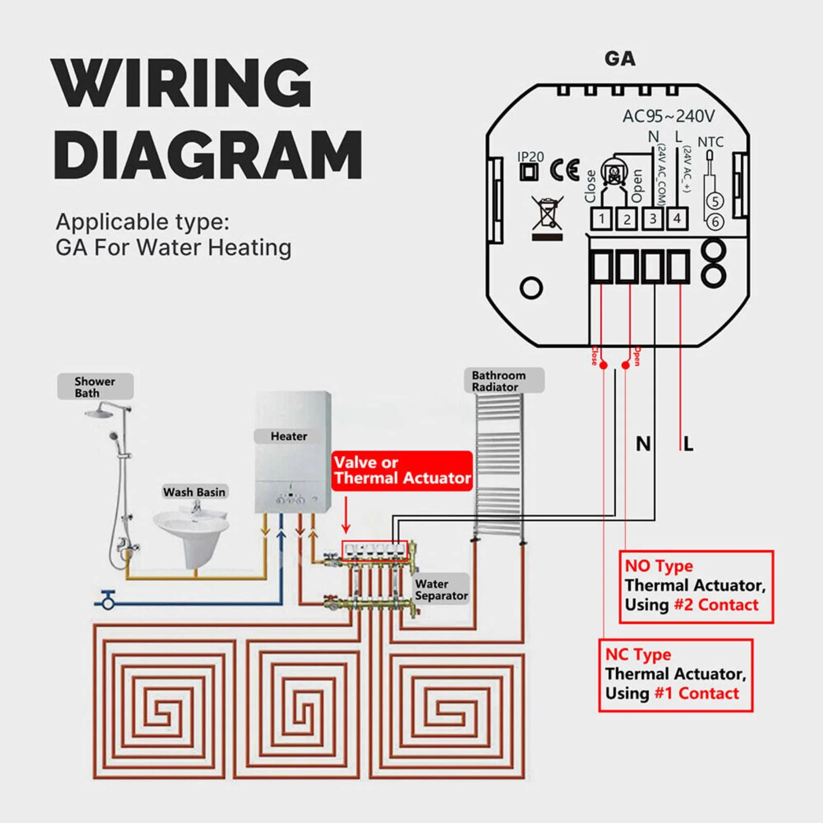 Smart Thermostat wiring diagram Smart Thermostat wiring diagram