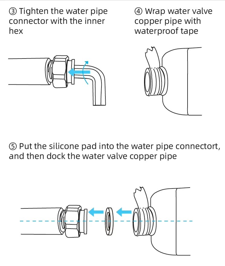 smart water valve Installation steps-2