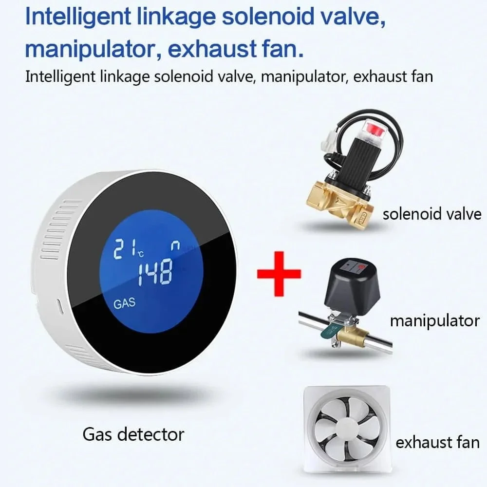 Intelligent linkage solenoid valve,manipulator, exhaust fan-grus