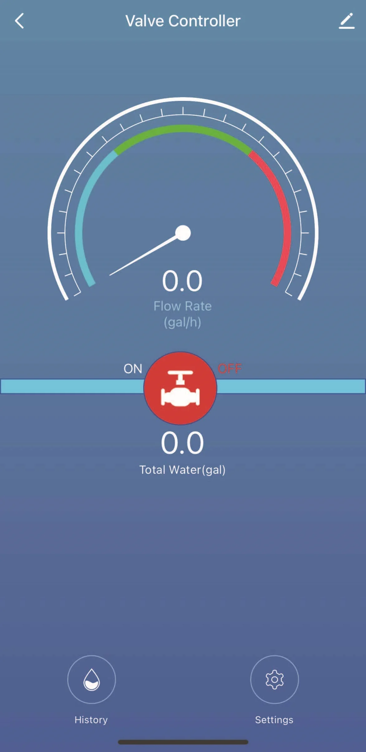 Smart Water Valve APP