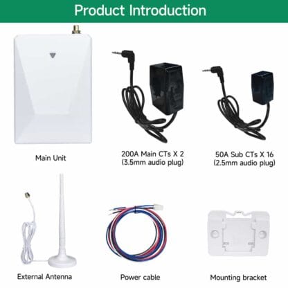 3x16 Home Power Usage Meter product introduction -