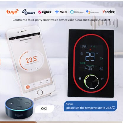 EcoNet-BH Control via third-party smart voice devices like Alexa and Google Assistant