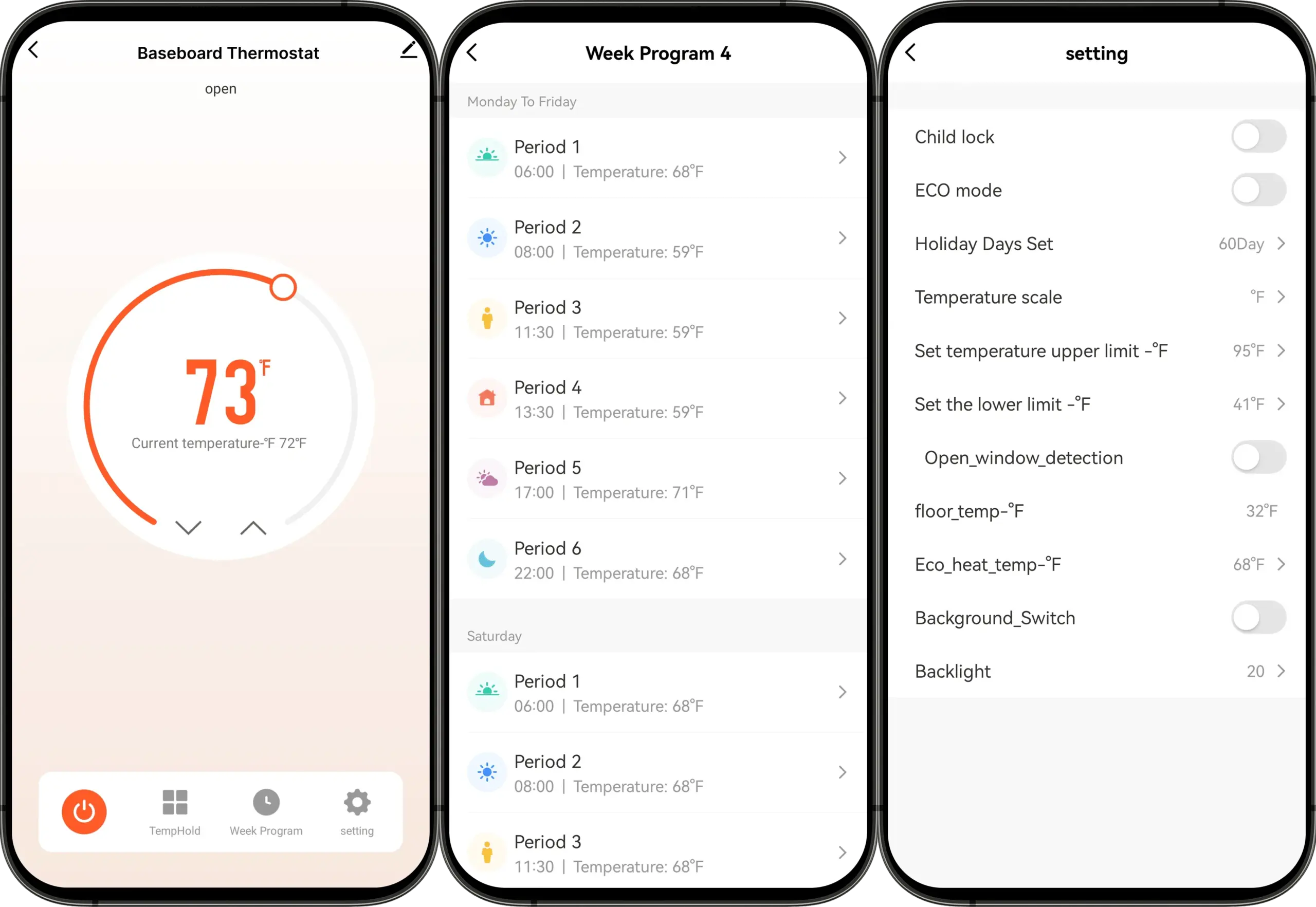 Smart Baseboard Thermostat Econet BH by Grus Smart Energy App scaled -