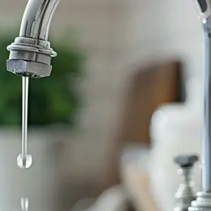 water leak in kitchen