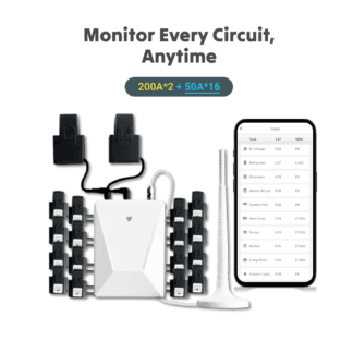WiFi Home Energy Monitor WattPanel-2X SKU1-2X+16 Style2
