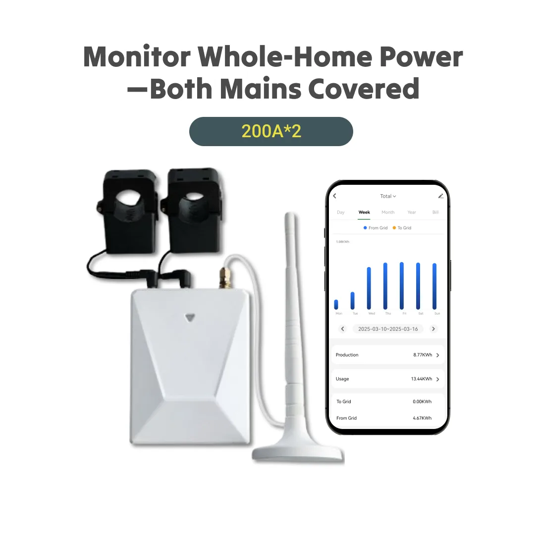 WiFi Home Energy Monitor WattPanel-2X SKU2-2X