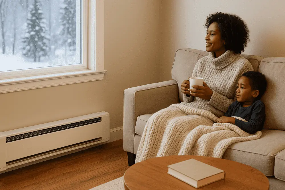 The Top 5 Smart Baseboard Thermostats in 2025: Choose the Best One to Save Heating Cost This Winter 1 electrical Baseboard Heater In room -