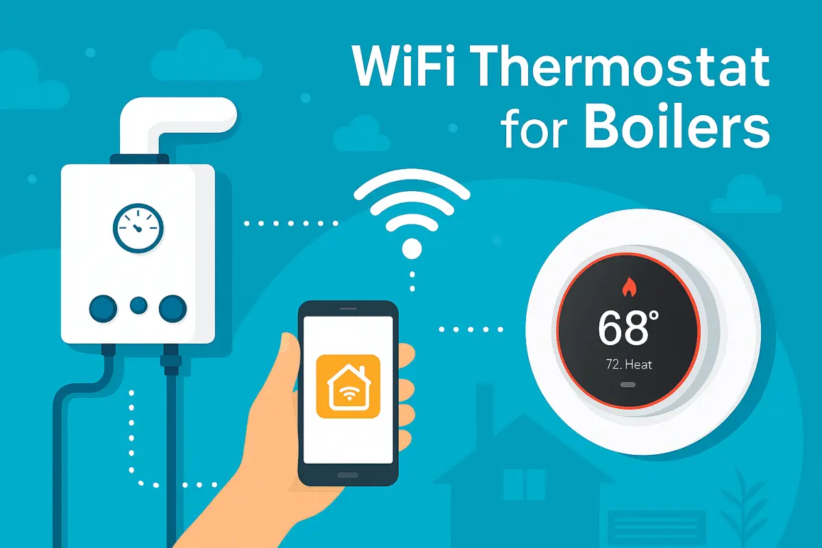 Best WiFi Thermostat for Boilers in 2025: Smart Heating Control Made Simple 1 Smart WiFi Thermostat for Boilers -