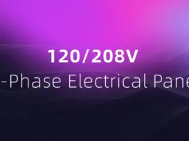 120:208V Three-Phase Electrical Panel