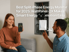 Best Split-Phase Energy Monitor for 2025 - WattPanel-2X