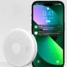 GasNet-CM Smoke and Carbon Monoxide Detector: GasNet-CM | CO-Smoke 2 in 1 Alarms, Wi-Fi, Smart Smoke Detector Sensor & Carbon Monoxide Alarm