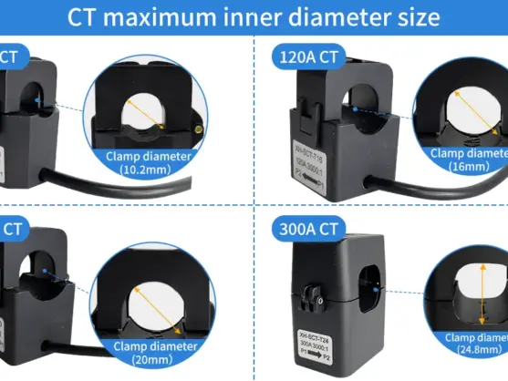 Smart Electric Meter CT Size