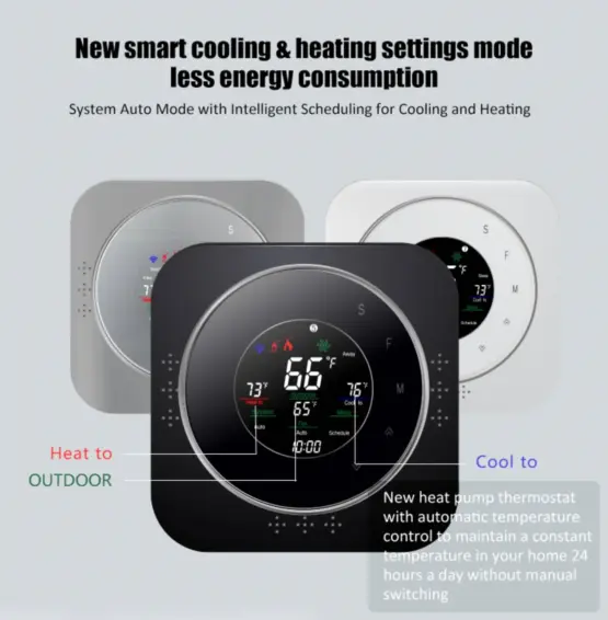Smart Thermostat settings mode Smart Thermostat settings mode