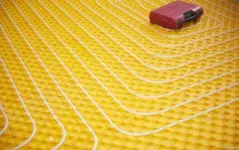 Underfloor Heating yellow Underfloor Heating