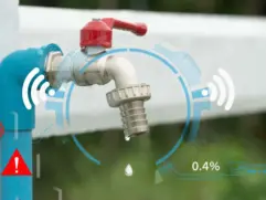 A smart water valve can detect and shut off a leaking water pipe remotely via WiFi. This is what is a smart water valve