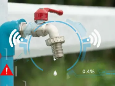 A smart water valve can detect and shut off a leaking water pipe remotely via WiFi. This is what is a smart water valve